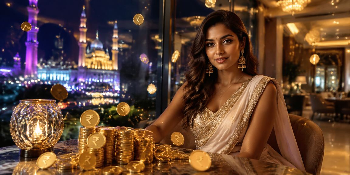 Indian woman placing betting transactions securely on phone